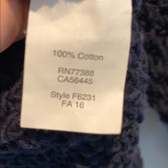 Sale! Navy blue madewell sweater - Picture 5 of 7